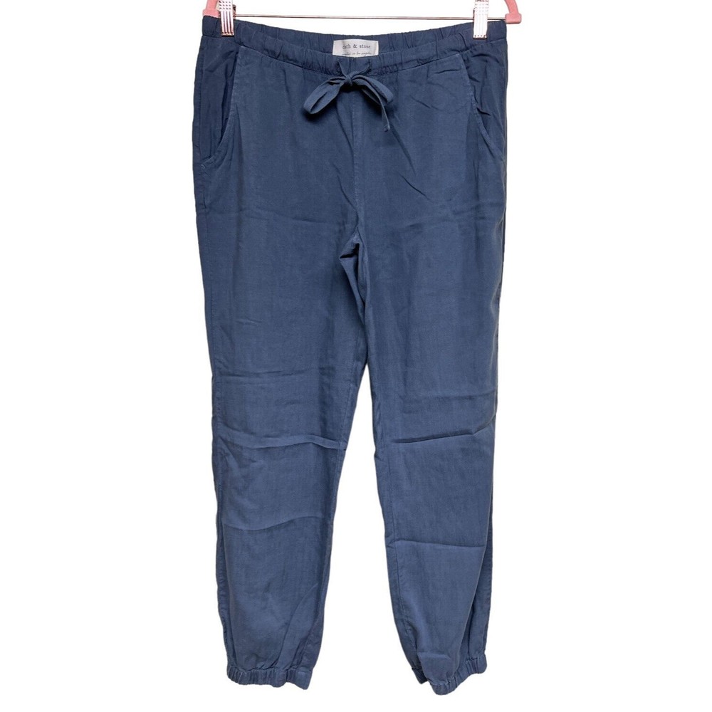 Anthropologie Cloth & Stone Easy Jogger Pants Tencel Gray Size Small